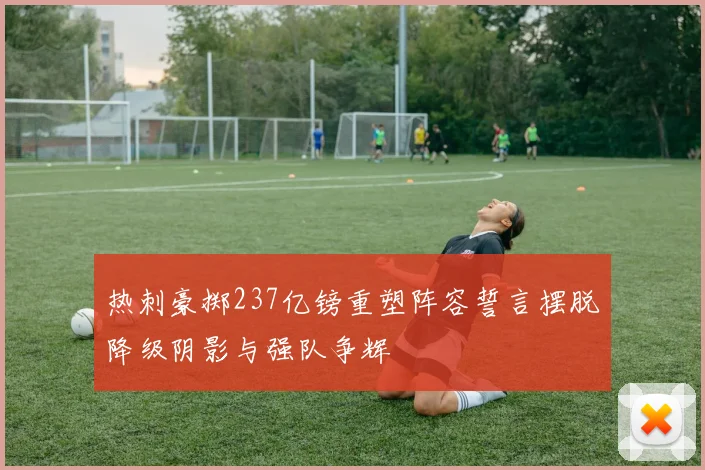 热刺豪掷237亿镑重塑阵容誓言摆脱降级阴影与强队争辉